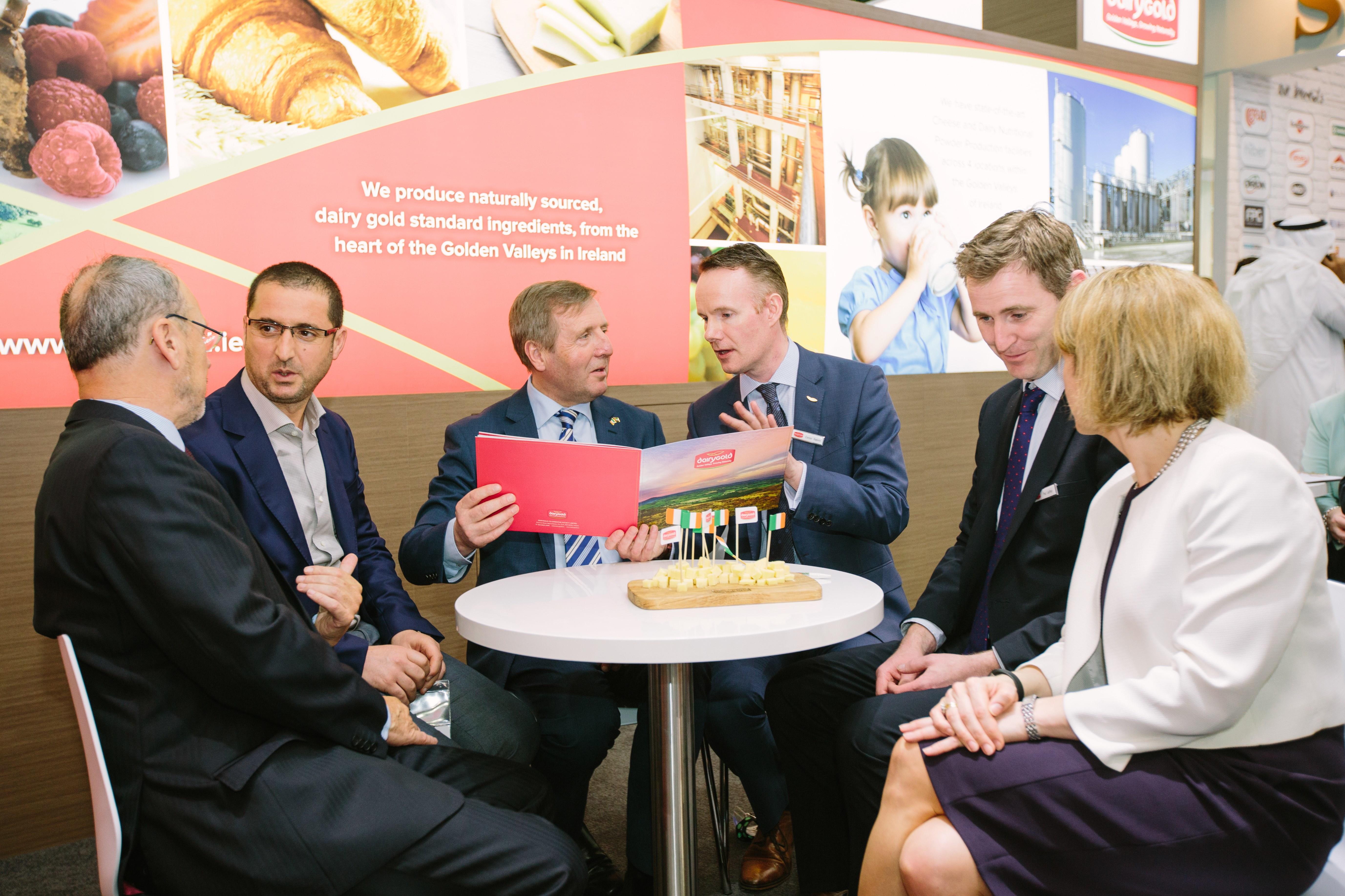 Dairygold exhibits at Gulfood 2017 in Dubai