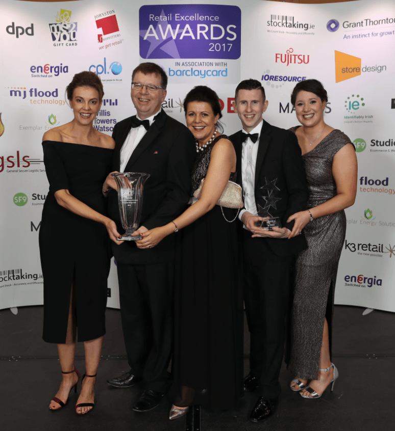 Dairygold’s Co-Op Superstores wins ‘Website of the Year 2018’ at Retail Excellence Awards