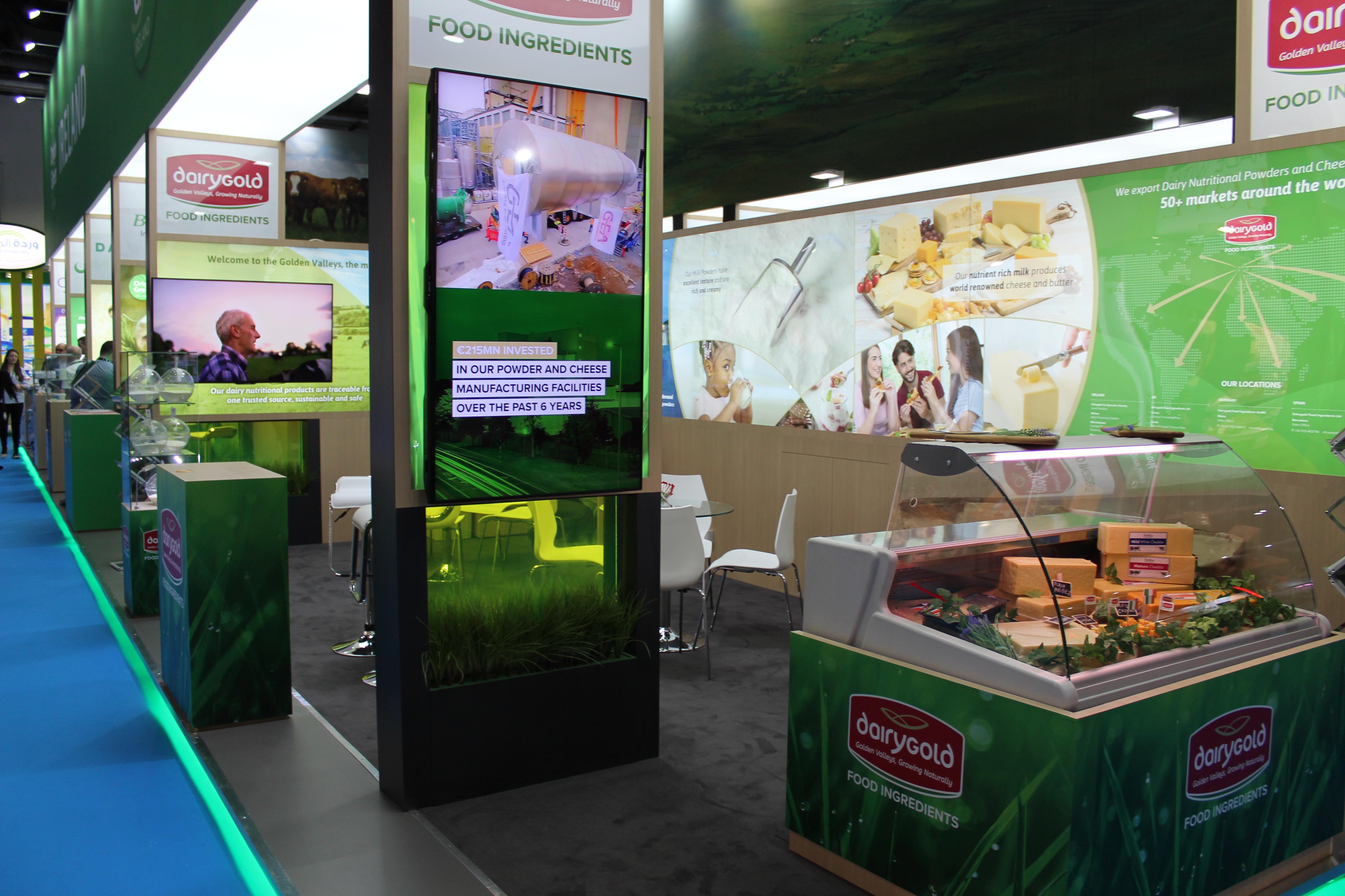 Dairygold exhibits at Gulfood 2018