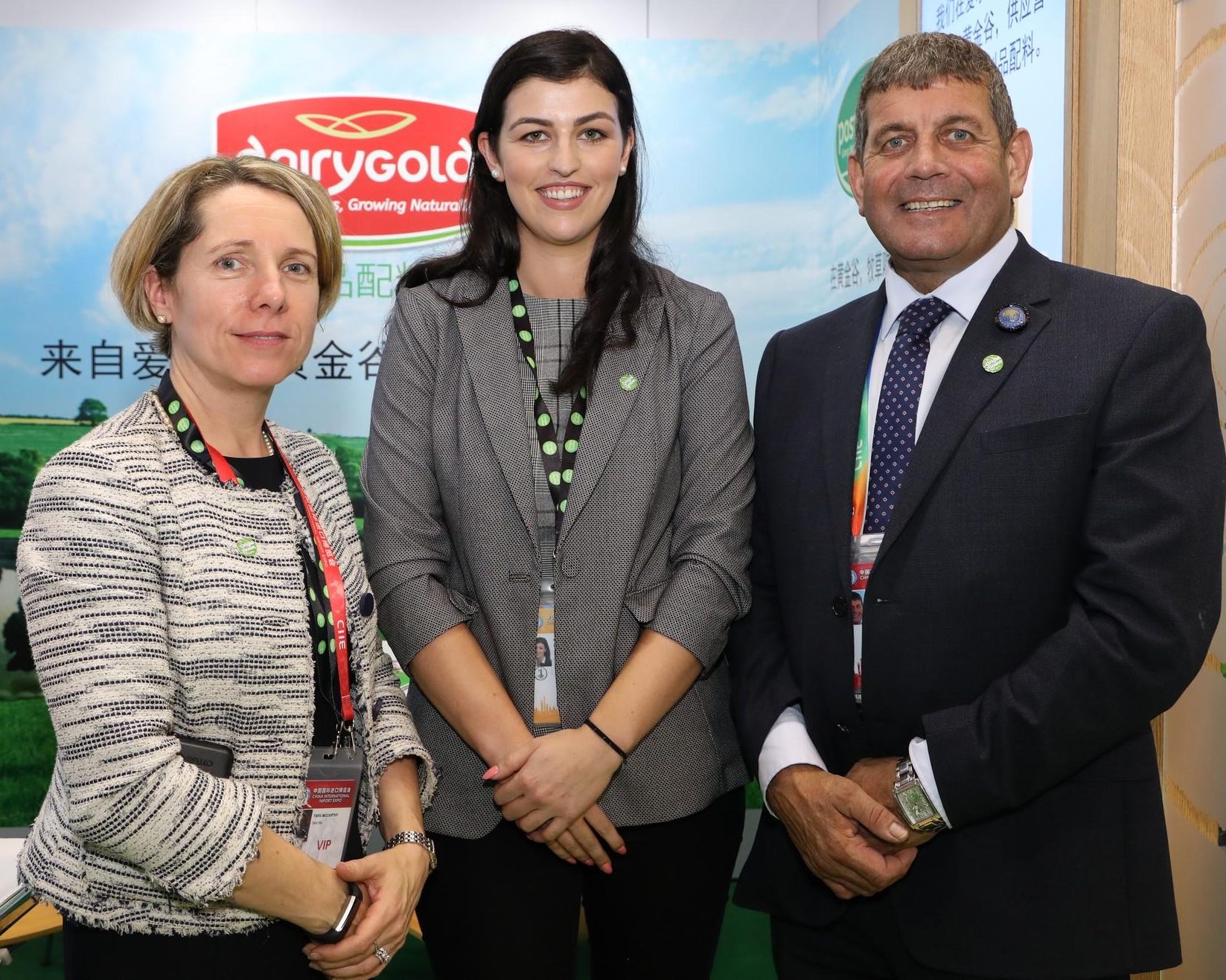 Dairygold attend China’s first International Import Expo