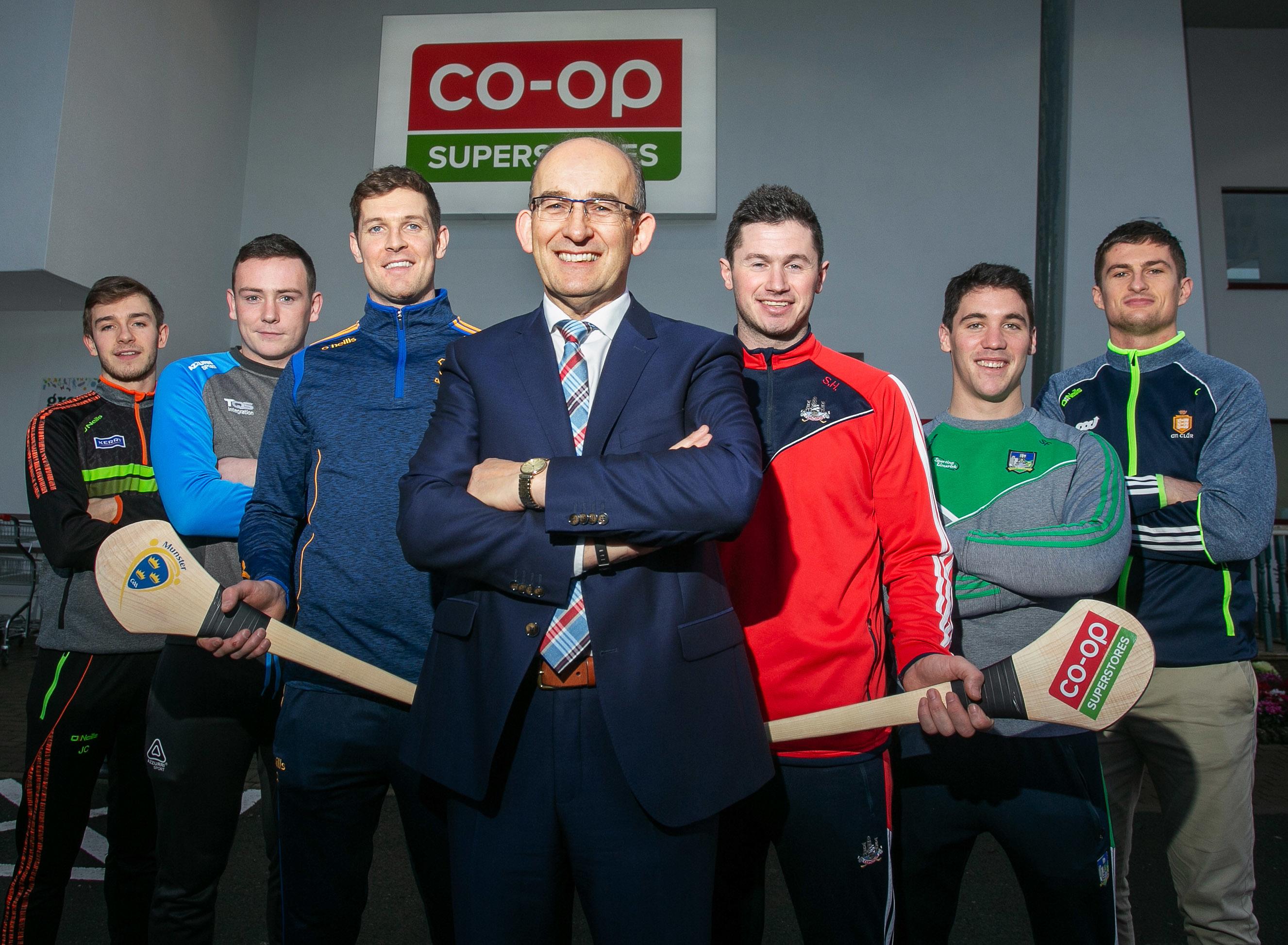 Co-Op Superstores teams up with Munster GAA as sponsor for a 3rd year