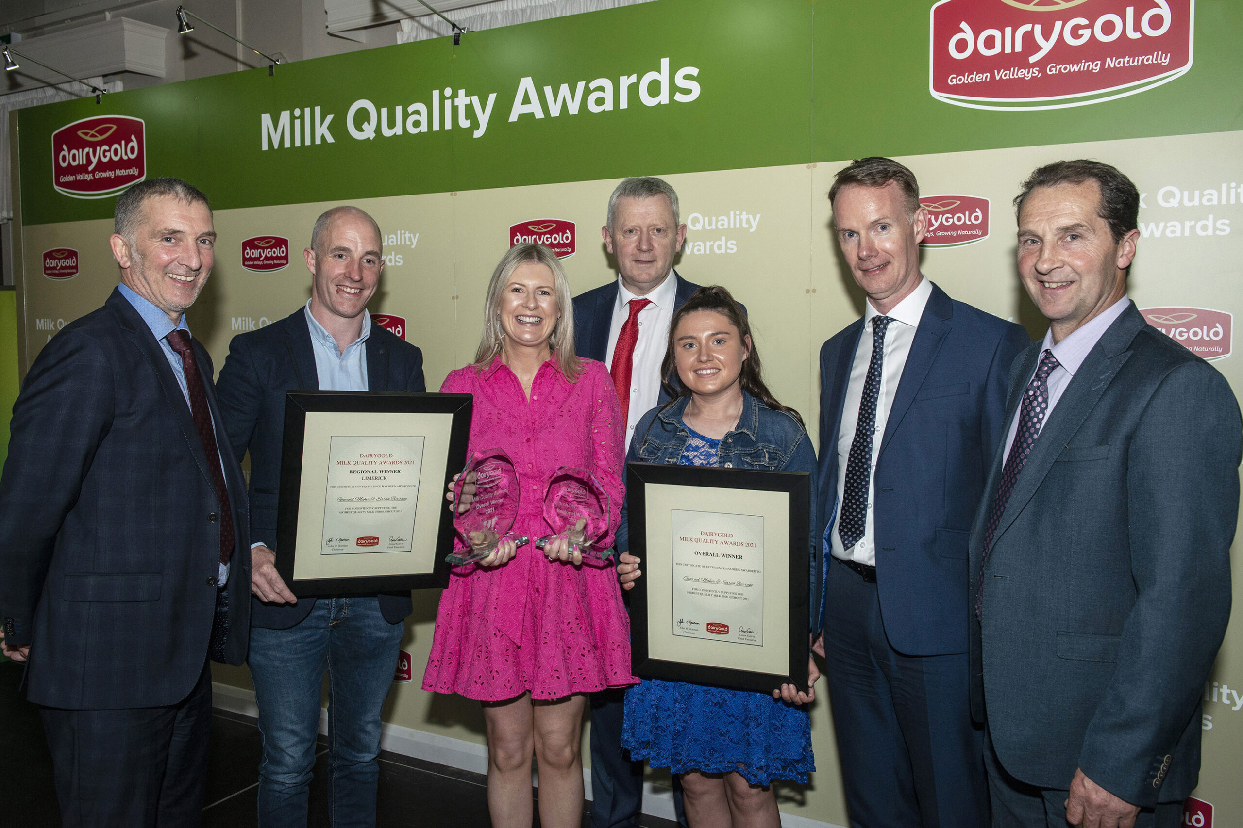 Dairygold announces winners of its annual Milk Quality Awards