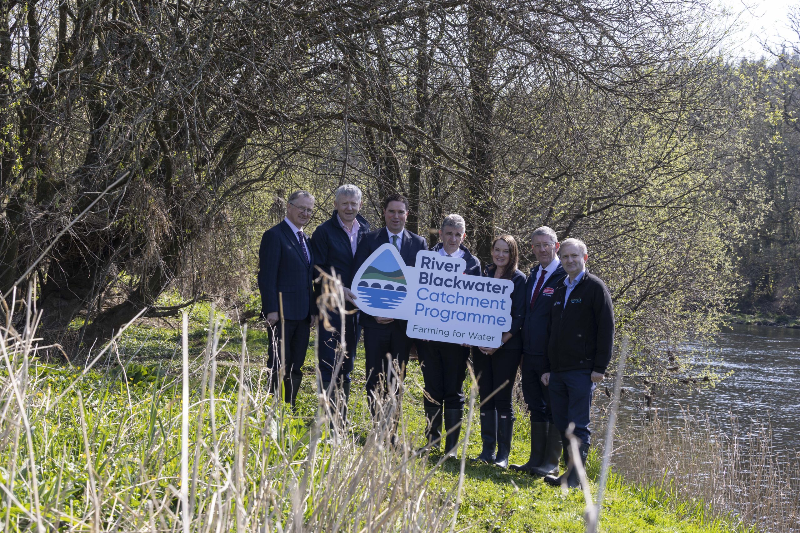 Minister for Agriculture, Food and the Marine, Martin Heydon launches River Blackwater Catchment Programme to enhance water quality